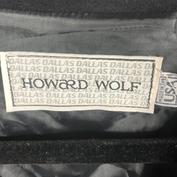 Howard Wolf Vest Womens 16 Plaid Quilted Wool Suede Button Up Vintage Style - Picture 5 of 11